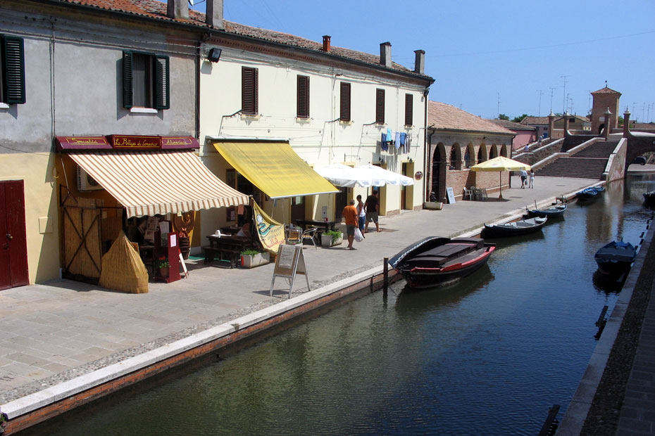 Winkeltje in Comacchio