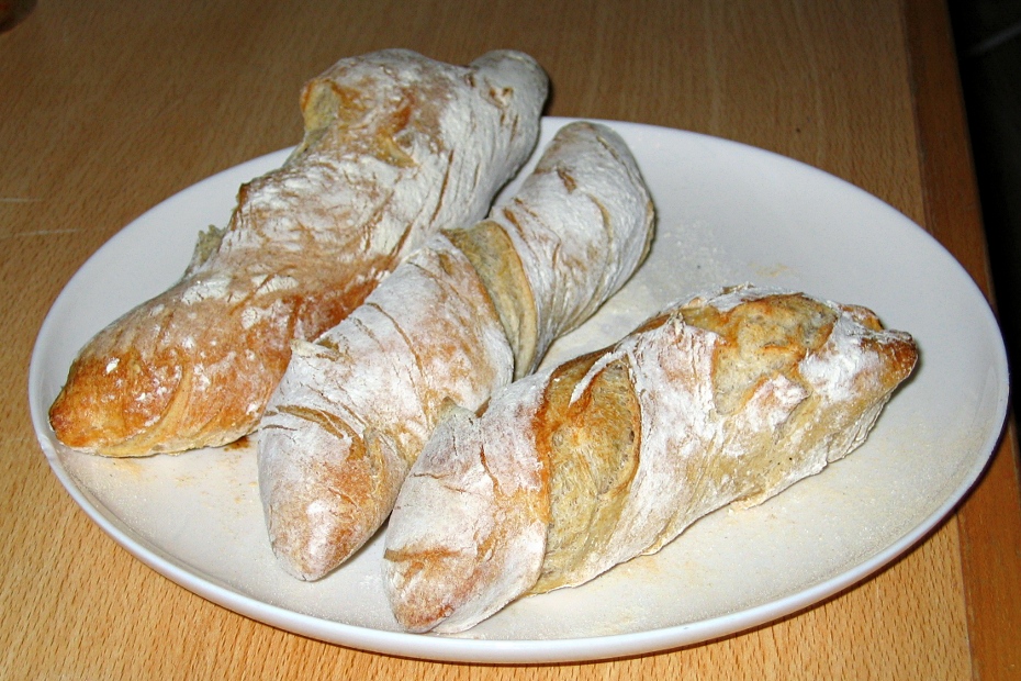 Zuurdesemminibaguettes