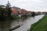 Rivier door Bamberg