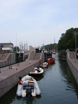 Sluis in Muiden