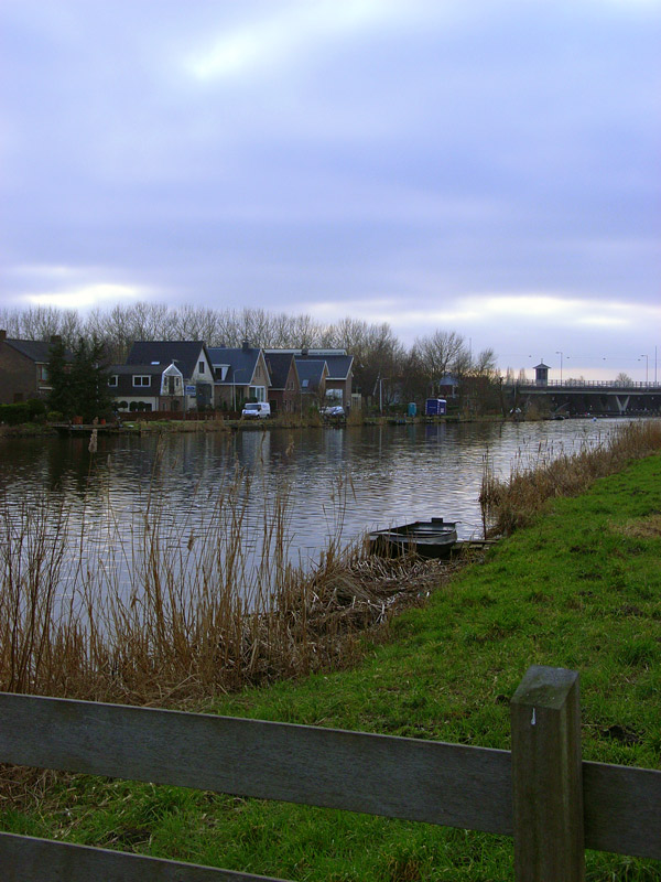 Roeibootje in de Amstel