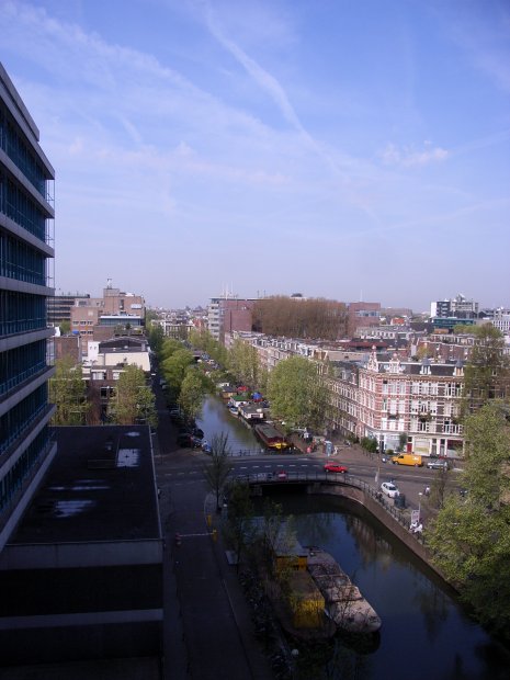 Uitzicht vanuit mijn werkplek