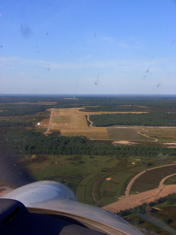 Landing met de motorzwever