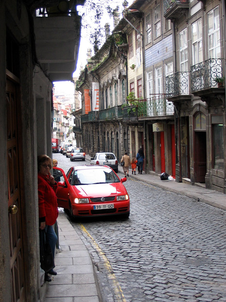 Straat in porto