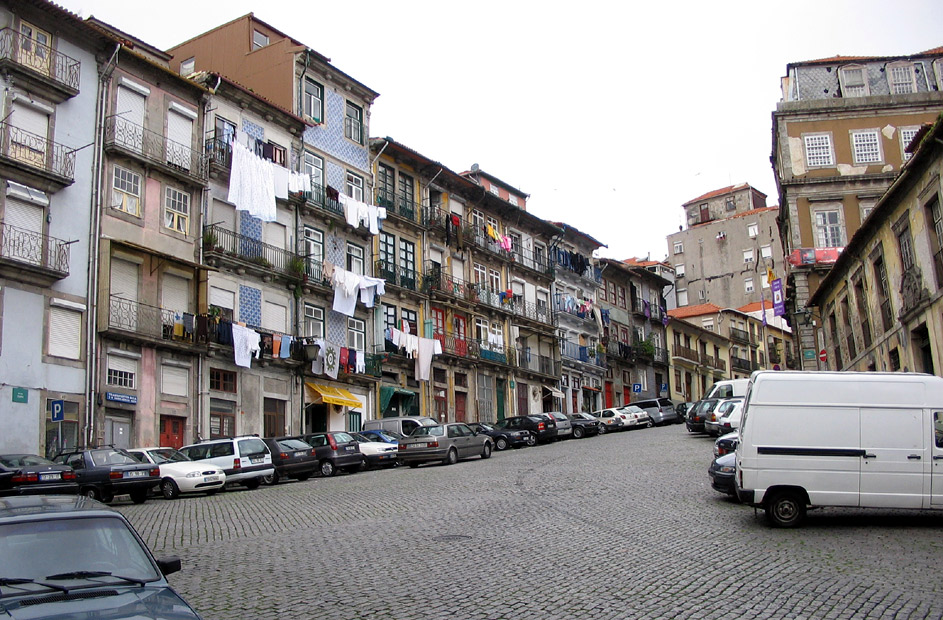 Straat in porto