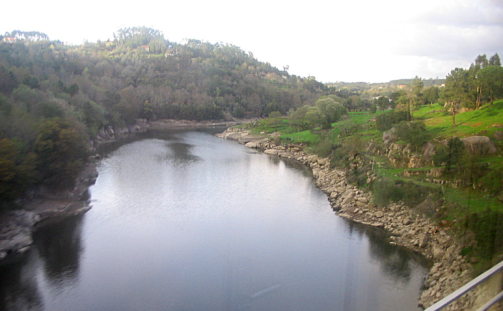 Rivier in het binnenland