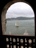 Uitzicht vanuit het Torre de Belém